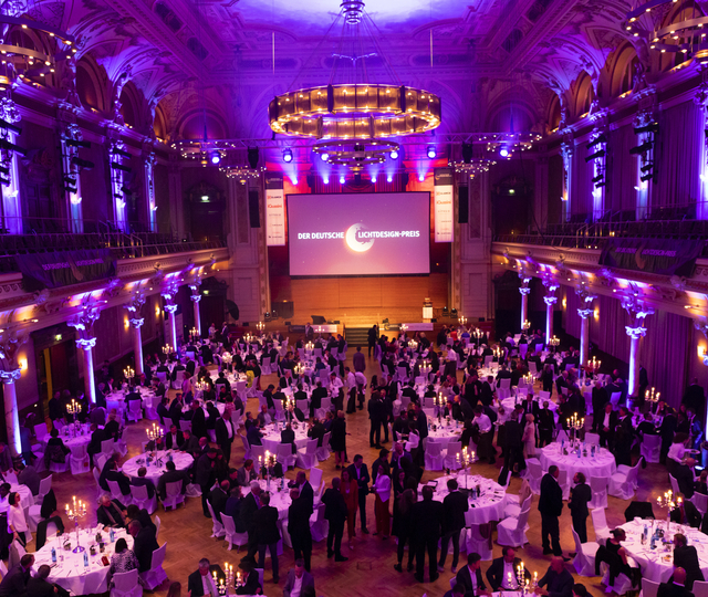 Ein Blick in den Saal des Historischen Rathauses Wuppertal, Austragungsort der Gala 2019