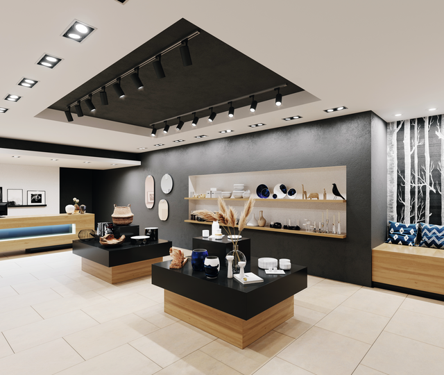 Shop lighting